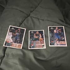 Upper Deck Detroit Pistons Grant Hill Laettner Dumars NBA Card Lot 3 Cards