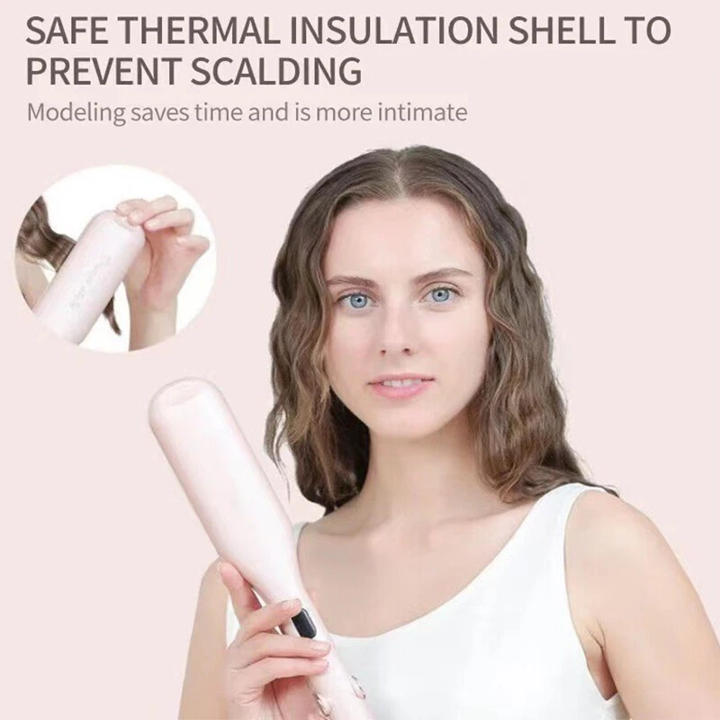 Утюжок для завивки волос Waver керамический обжимной щипцы 2 бочонка ионный волнистый бигуди - Изображение 4 из 4