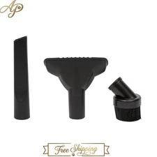 Effortless Cordless Vacuum Attachments - Round Brush & Crevice Tool Included