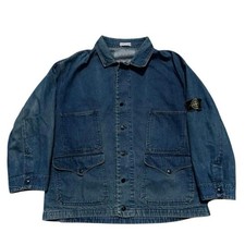  Stone Island Carpenter Denim Jacket Indigo Men's L