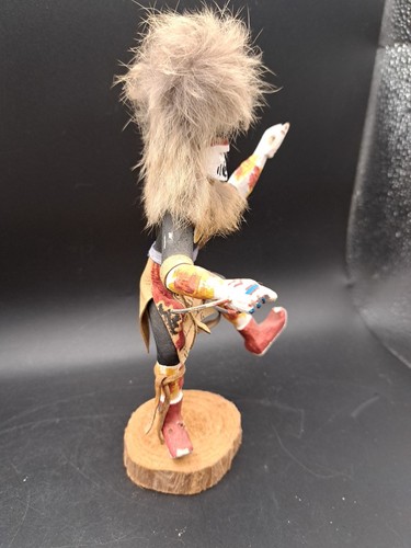 Vintage Native American Navajo Kachina Doll Snake Dancer Signed Largo Handmade - Picture 7 of 10
