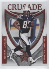 2007 Leaf Rookies & Stars Crusade Red 793/1000 Vincent Jackson #C-15 1u7