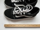 VANS Ward Black & White Lace Up Casual Shoes Sneakers US Youth Size 3.0 Nice Sha — photo 9