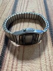 Vtg Timex K Cell Digital Watch Women 26mm Silver Tone Stretch Band New Battery — photo 3