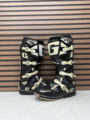 Gaerne SG-12 Men's Motocross Boots - Size 9 - Black / White