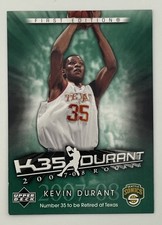 2007-08 Upper Deck First Edition Kevin Durant #KD1 Durant Exclusives Rookie Card. rookie card picture