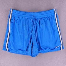 Nike Dri-Fit Mesh Shorts XL Blue Striped Athletic Running Gym 404911-418 Men’s