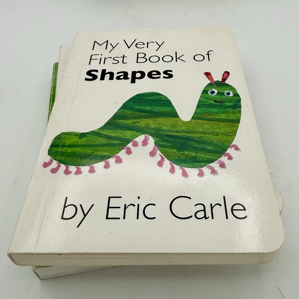 Lot of 5 Eric Carle Picture/Board Very First Books & Wooden Alphabet Blocks - Image 3 of 4