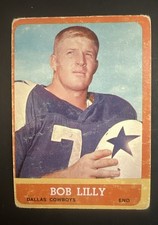 1963 Topps - Bob Lilly #82 (RC)