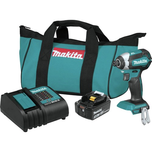 Makita XDT131-R 18V LXT BL Li-Ion Impact Driver Kit (3 Ah) Certified Refurbished