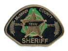 *HTF* McMinn County TN Tennessee Sheriff subdued patch - NEW!