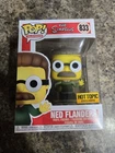 Funko Pop! Simpsons Ned Flanders #833 Hot Topic Exclusive *SHIPS NOW*