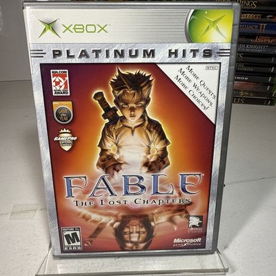 Fable The Lost Chapters (Microsoft Xbox) Complete CIB Platinum Hits Tested