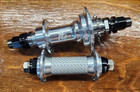 FEC 14mm Titanium Freecoaster / silver carbon front BMX FLATLAND hub set(silver)