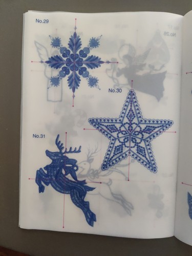 CHRISTMAS #28 Embroidery Card - Brother, Bern. Deco, Baby Lock, White - 第 14/18 張圖片