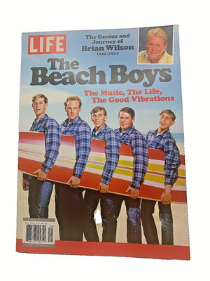 Life  Magazine  Special  The Beach Boy's Brian Wilson  1942-2025.  New 72925C