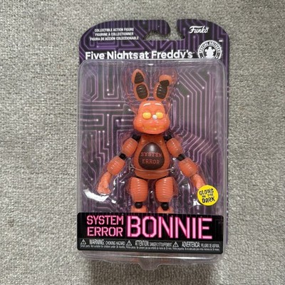 Funko FNAF Five Nights At Freddy's System Error Bonnie GITD Actionfigur