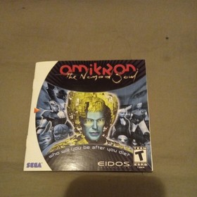 Omikron: The Nomad Soul  Sega Dreamcast  CASE AND Booklet ONLY! 2000 