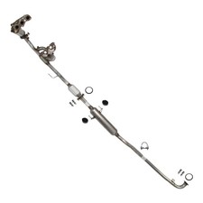 Dual Exhaust Manifold Rear Catalytic Resonator Fits 2004-2006 Lexus Es330 3.3l