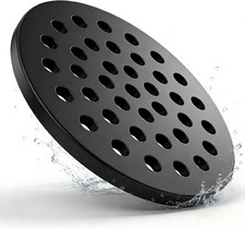 5.5 Inch Cast Iron Drain Cover, round Replacement Strainer Grate for Basement, G
