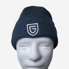 The North Face Beanie Mens One Size Navy Blue Knit Outdoor Winter Gorpcore Y2k
