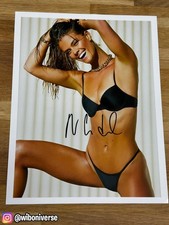 Nina Agdal Signed Photo Sports Illustrated, Model Autograph