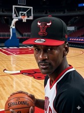 Chicago Bulls New Era 9FIFTY Snapback Hat Windy City NBA Cap Black Red