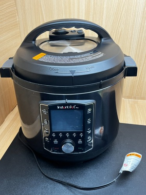 #ad Instant Pot 8 qt. Matte Black Duo Pro Electric Pressure Cooke SMAL DAMAGE CORD $134.90