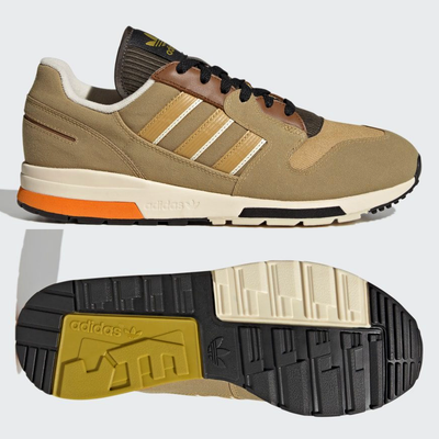 adidas Originals ZX 420 Mens SIZE 7.5 Trainers Beige Shoes Canvas