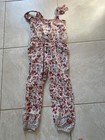 Ulla Johnson Cotton Floral Jumpsuit Kids Size 8 — photo 1