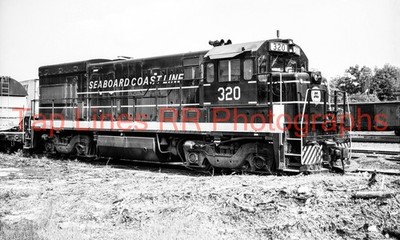 Seaboard Coast Line #320 U18B Jessups GA 9-3-1973 John Parker GE Neu 8x10 Foto