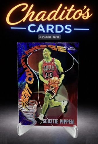 Scottie Pippen [Refractor] #12 1997 Topps Chrome Season's Best card