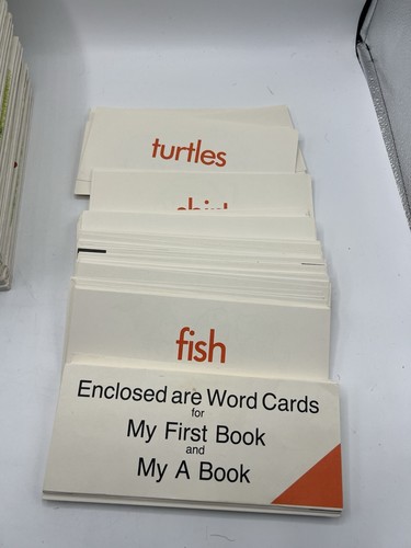 RARE Complete SET! My First Steps to Reading Moncure WORD CARDS ABC HC 26 - Bild 17 von 18