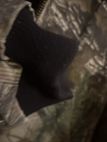 Carhartt Canvas Hooded Jacket Men's 2X Camo Realtree Xtra Made in USA Broke Zip - Picture 17 of 19