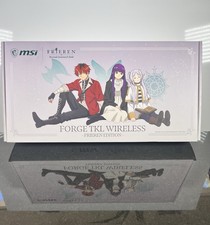 MSI Forge TKL Wireless Mechanical Keyboard Frieren Edition Anime Gaming Gear Box