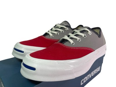 Converse Jack Purcell CVO Pro Ox Two Tone 151456C Red/Grey 6 Men
