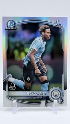 2025-26 Topps Chrome UEFA CC #BU-FS Floyd Samba Bowman UEFA Youth League