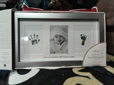 Blessed Baby Handprint and Footprint Picture Frame Kit, 4 6