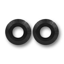 1/2" UNISEAL Flexible Tank Adapter Made in the USA (Bulkhead) 1/2 inch, Black
