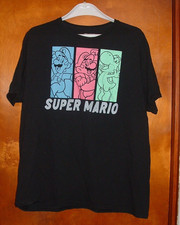 Licensed Nintendo Super Mario Close Up T-Shirt Mens XL Mario Luigi Yoshi 2022