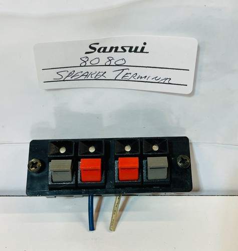 Sansui  8080 Stereo Receiver - Parting Out: Speaker Jacks (1) AlsoFits 7070 9090