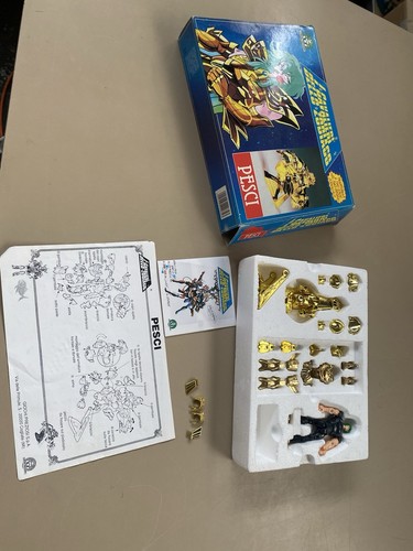 Cavalieri Dello Zodiaco Pesci Box Azzurro Giochi Preziosi Vintage Epoca - Foto 2 di 23