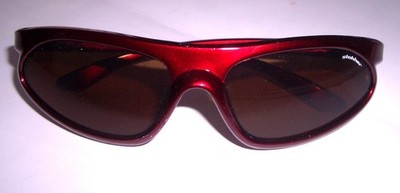 Slokker Ski-/ Sport-Sonnenbrille, weinrot, neuwertig