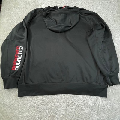 Ohio State Buckeyes Jacket Mens 3XL Gray Performance Full Zip Nike