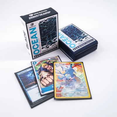 Blade Ocean Premium TCG Play Sleeves   Durable | Smooth Shuffle Feel