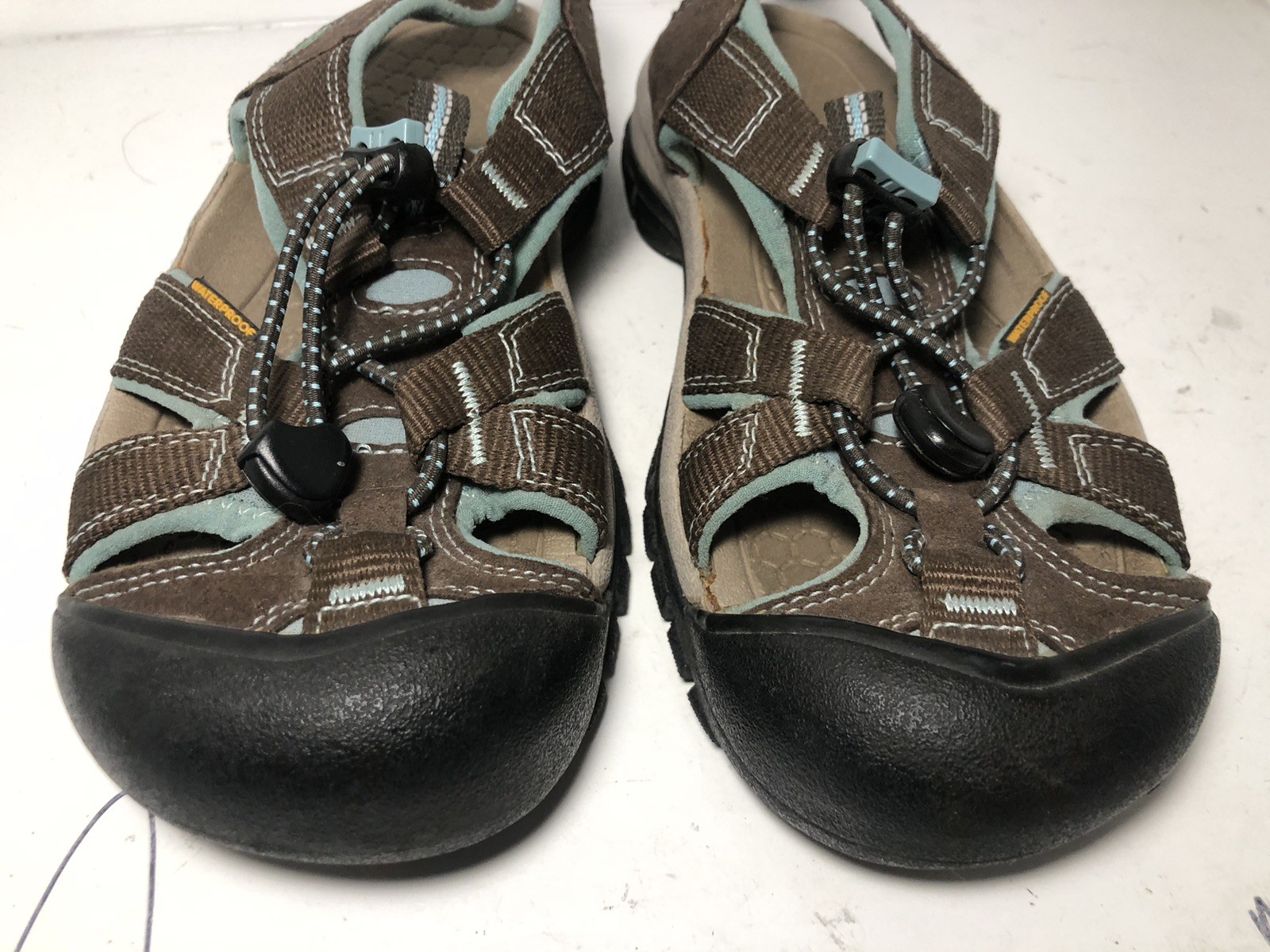 Keen Newport H2 Marrone Teal Scarpe Acqua Sandali Donna Taglia 6