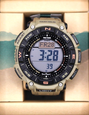 CASIO PRO TREK PRG-340SC-5JF Climber Solarkompass Outdoor Herren Digitaluhr