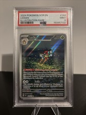 PSA 9 MINT Pokemon Stellar Crown Ledian Illustration Rare #144/142 on eBay