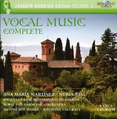 Ana Maria Martinez - Complete Vocal Music - Rodrigo Collection 3 [New CD] With C