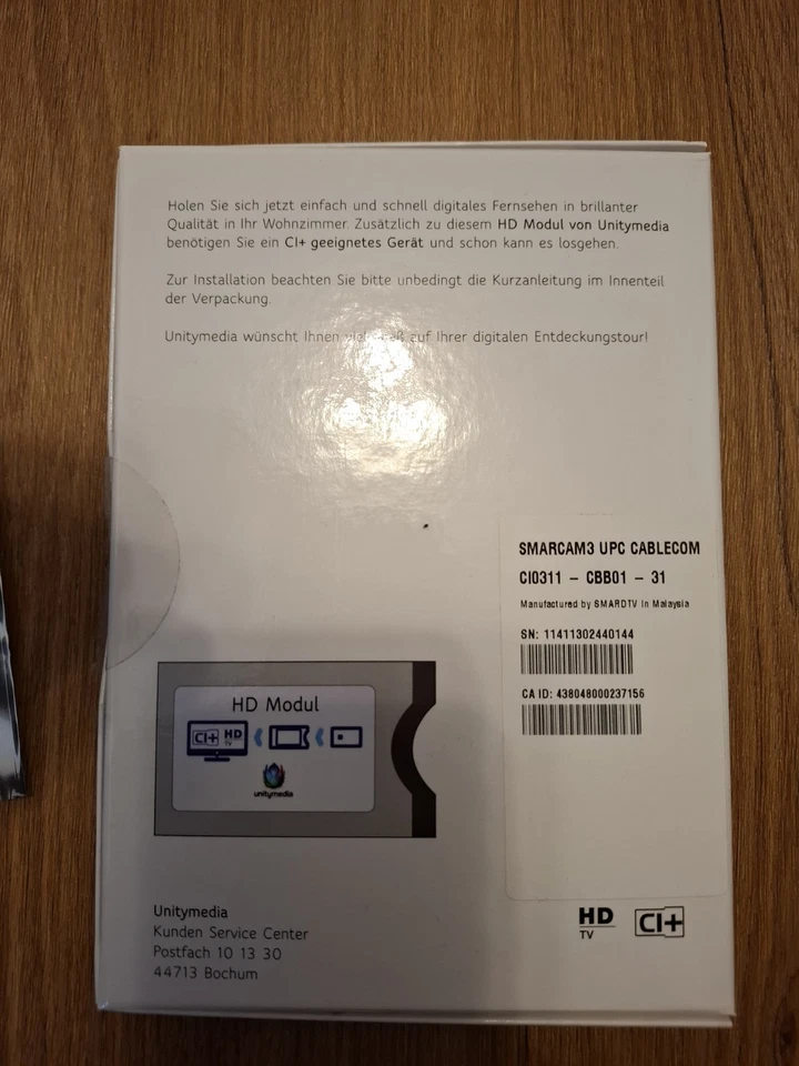 CI+ HD Modul CI0311 UTM01 R2.1 Kabel Deutschland - Bild 4 von 4